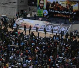 بالصور:: عشرات الآلاف من جماهير الجهاد تحتشد في المهرجان السنوي الرابع عشر في ذكرى استشهاد مؤسسها الدكتور فتحي الشقاقي
