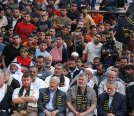 بالصور:: عشرات الآلاف من جماهير الجهاد تحتشد في المهرجان السنوي الرابع عشر في ذكرى استشهاد مؤسسها الدكتور فتحي الشقاقي