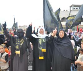 بالصور:: جانب من المهرجان الجماهيري بذكرى استشهاد «  الشقاقى » وانطلاقة الحركة الجهادية