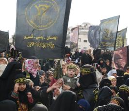بالصور:: جانب من المهرجان الجماهيري بذكرى استشهاد «  الشقاقى » وانطلاقة الحركة الجهادية