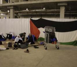 عدسة فلسطين اليوم تلتقط صور  حجاج بيت الله الحرام في المدينة المنورة