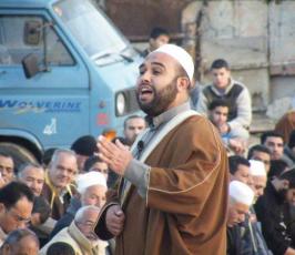 صور صلاة العيد في العراء التي دعت إليها حركة الجهاد الإسلامي غرب خان يونس‏