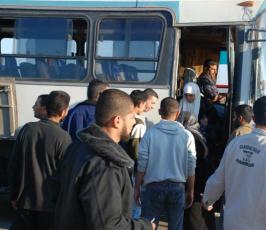 عدسة« فلسطين اليوم » تلتقط صوراٌ لحجاج بيت الله الحرام عند عودتهم لديارهم من معبر رفح البرى