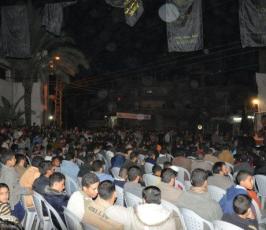 « بالصور::الإعلام الحربي لسرايا القدس ينظم مهرجاناً بذكرى استشهاد  »الأسود وأبو حمرة