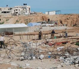 عدسة« فلسطين اليوم » تلتقط صوراُ جديدة لمناطق الدمار الذى خلفه الإحتلال خلال الحرب على غزة