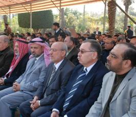 بالصور:: الشرطة الفلسطينية تحيي ذكرى أبنائها الشهداء بالذكرى السنوية الاولى للحرب على غزة