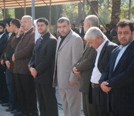 بالصور:: الشرطة الفلسطينية تحيي ذكرى أبنائها الشهداء بالذكرى السنوية الاولى للحرب على غزة