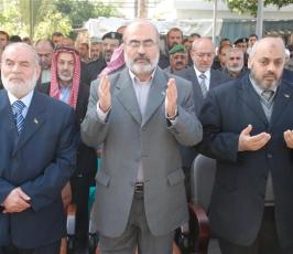 بالصور:: الشرطة الفلسطينية تحيي ذكرى أبنائها الشهداء بالذكرى السنوية الاولى للحرب على غزة