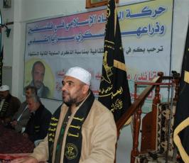 بالصور:: الجهاد الاسلامى بالوسطى تنظم امسية بذكرى الحرب