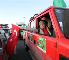عدسة فلسطين اليوم تواكب رحلة قافلة شريان الحياة 3