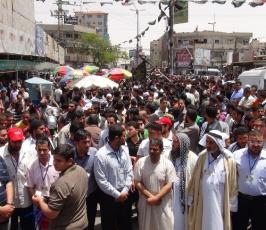 الجهاد الإسلامي برفح تنتفض نصرة للأسيرين محمود السرسك وأكرم الريخاوي