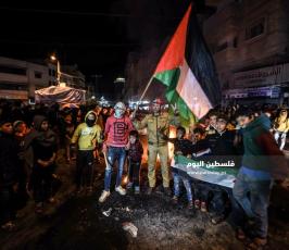 مسيرات غاضبة تنطلق من أنحاء قطاع غزة رفضًا لإعلان صفقة القرن (4).jpg