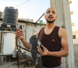 الأضرار الناجمة عن سلسلة الغارات التي شنتها طائرات الاحتلال (6).JPG