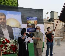 أداء صلاة الغائب على روح فقيد الأمة العربية والإسلامية الدكتور رمضان عبدالله شلح في مسجد الفاتح في اسطنبول (7).jpg