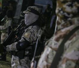 حفل تأبين الشهيد المجاهد عائد خميس جمعة ابن سرايا القدس في جباليا ‫(38011406)‬ ‫‬