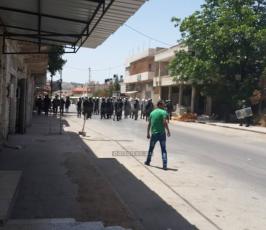 مسيرات حاشدة في جنين دعما للأسرى المضربين عن الطعام في سجون الاحتلال