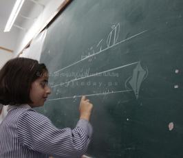 افتتاح العام الدراسي الجديد في مدارس الضفة الغربية