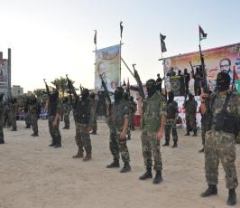 الجهاد تنظم مهرجان شمس الانتصار على شرف شهداء القرارة بخان يونس
