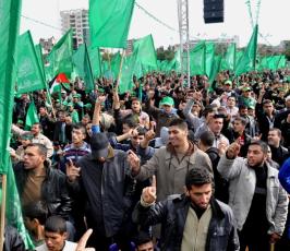 إنطلاقة حركة "حماس" 25 وسط حضور جماهيري كبير