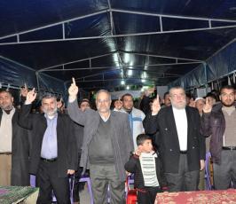 الجهاد الاسلامى تكرم الاسير المحرر " شريف صيام "