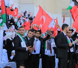 حفل زفاف جماعي لـ 4000 عريس غزي ‫(30832036)‬ ‫‬