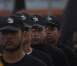 بالصور:الداخلية والتعليم يختتما برنامج الفتوة بغزة