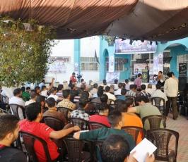 حفل تكريم لفرسان معركة البنيان المرصوص بالكلية الجامعية