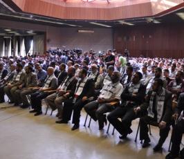 المؤتمر الوطنى السابع للحفاظ على الثوابت بمركز رشاد الشوا بغزة