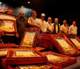 تكريم عوائل شهداء معركة البنيان المرصوص