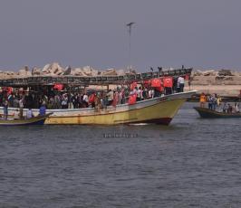 إحياء الذكرى الرابعة لشهداء أسطول الحرية في غزة بمشاركة الفصائل الفلسطينية