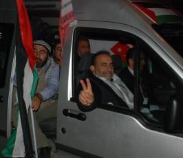 عدسة« فلسطين اليوم » تستقبل قافلة شريان الحياة 3 على معبر رفح