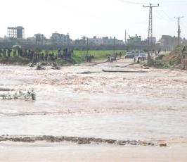 عدسة « فلسطين اليوم  » تلتقط صورًا لكارثة المغراقة