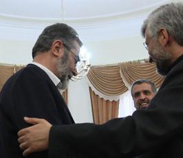 تقرير مصور : وفد من«  الجهاد » برئاسة الأمين العام د.رمضان شلح يلتقي الرئيس الإيراني 