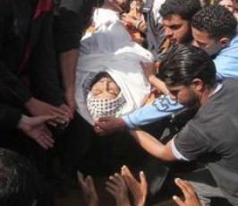 بالصور:: شهيد شرق غزة وغارات جوية متجددة على القطاع