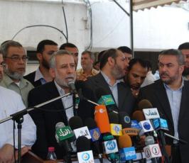 بالصور:الآلاف من أنصار قوى المقاومة يحتشدون في غزة تضامناً مع الأقصى