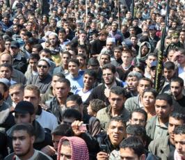 بالصور: حركة الجهاد تنظم مسيرة جماهيرية حاشدة نصرة للأقصى والمقدسات