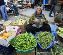 بالصور : جولة في سوق الخضار لمدينة غزة 