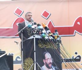 بالصور: حركة الجهاد الاسلامي تنظم مهرجاناُ فى يوم القمة العربية لفك الحصار ونصرة المقدسات