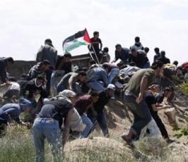 بالصور: مظاهرات على الحدود مع غزة إحياءُ ليوم الأرض