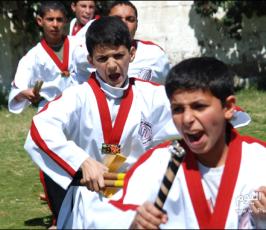 بالصور : حفل يوم اليتيم العربي الذي أقامته الاغاثة الإسلامية بمعهد الأمل للأيتام بغزة