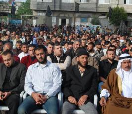 بالصور::حركة الجهاد الاسلامى تنظم مهرجان الوفاء للأقصى وللشهداء بالوسطى