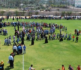 بالصور:إحتفالات بغزة إحياءاُ ليوم الطفل العالمى