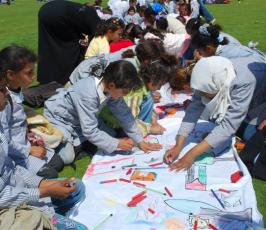 بالصور:إحتفالات بغزة إحياءاُ ليوم الطفل العالمى
