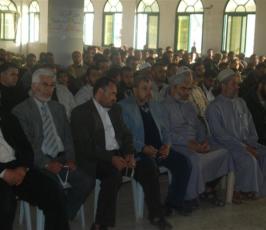 بالصور:: جمعية اقرأ التابعة لحركة الجهاد تكرم ثلة من حفظة كتاب الله بالمنطقة الوسطى