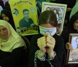 باقة من صور فعاليات التضامن مع الاسرى في يوم الاسير الفلسطيني