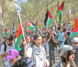 بالصور.. مسيرة العودة الثالثة إلى قرية « مسكة » المهجرة في فلسطين المحتلة