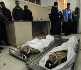 بالصور: شهداء جراء إستنشاق غاز سام باحد الأنفاق على الحدود مع قطاع غزة ومصر
