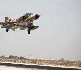 تقرير مصور عن الاسناد الجوي في المناورات "الإيرانية