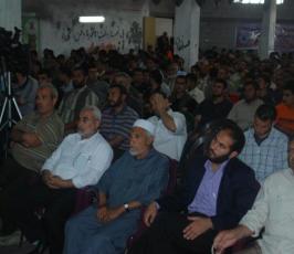 بالصور:: بذكرى النكبة ندوة سياسية تنظمها حركة الجهاد الاسلامى بالشمال