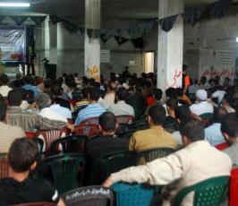 بالصور:: بذكرى النكبة ندوة سياسية تنظمها حركة الجهاد الاسلامى بالشمال